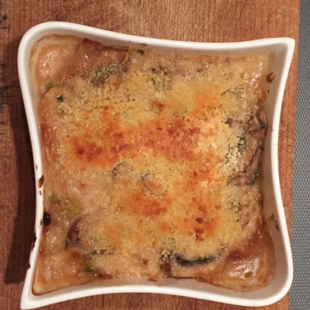 Noix de saint jacques gratinées