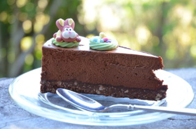 Gâteau de Pâques chocolat praliné croustillant